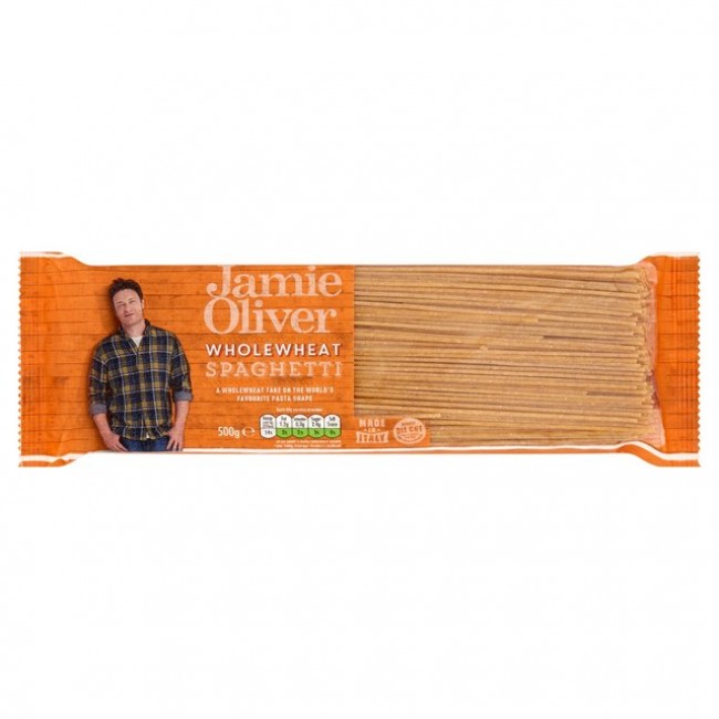 Jamie Oliver täistera spagetid 500g.